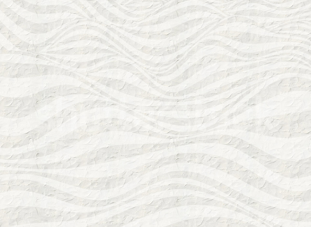 Graphic Hills, Soft Gray Mural Wallpaper - pure wallpaper artwork