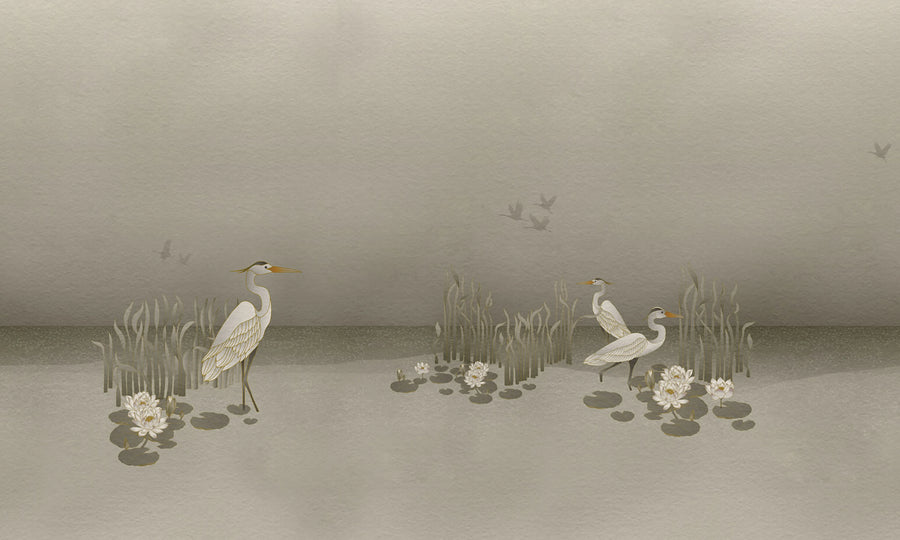 Hokkaido, Vintage Mural Wallpaper