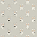 Year of the rabbit smiley, Sand Mural Wallpaper - pure wallpaper artwork