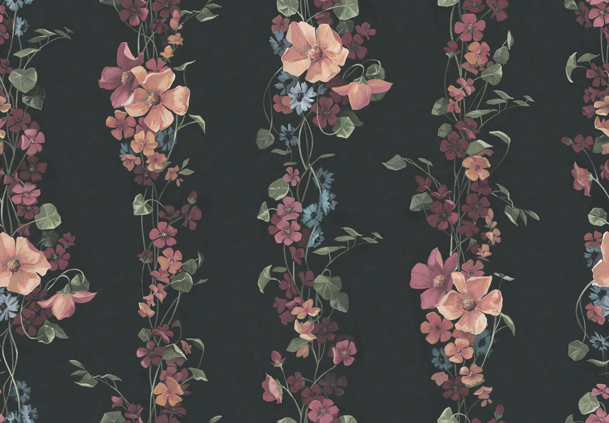 Growing Beauty, Peach Mural Wallpaper - pure wallpaper artwork