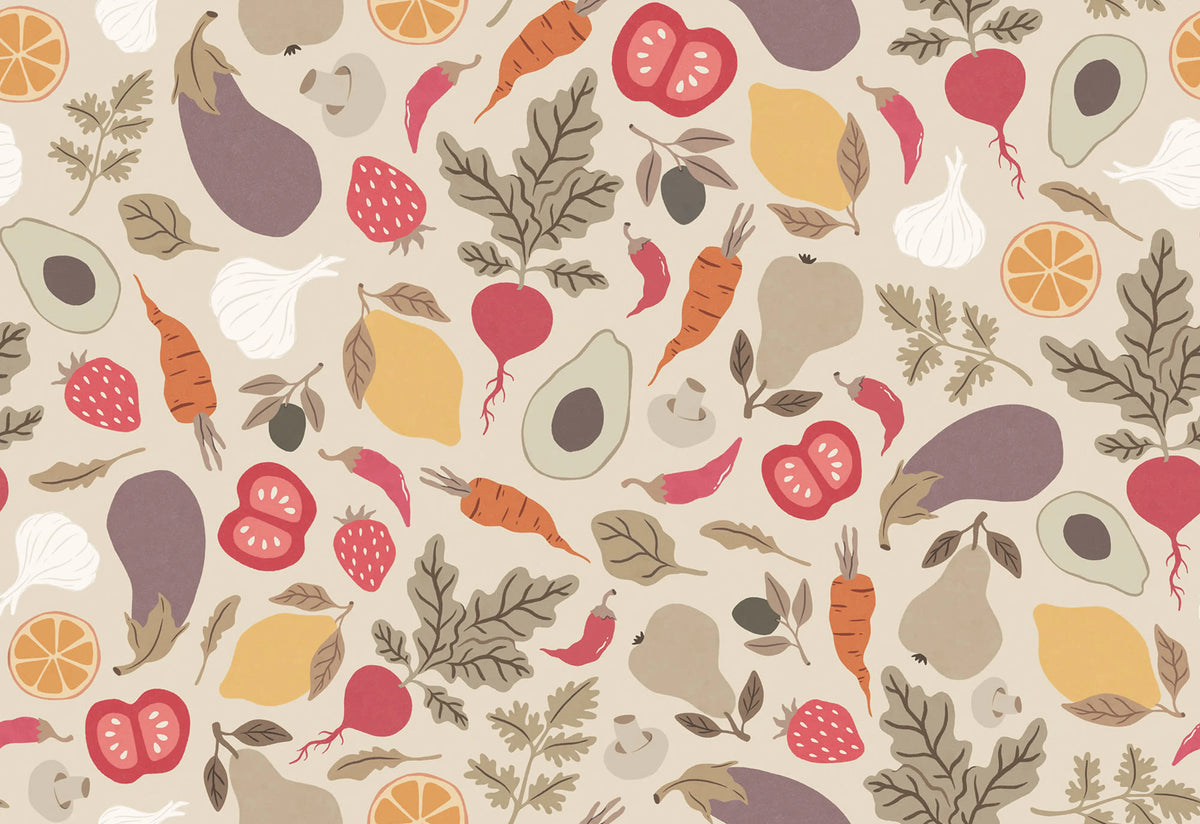 Eat Your Greens, Sand Mural Wallpaper - pure wallpaper artwork
