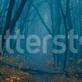 Hazy Forest Mural Wallpaper - pure wallpaper artwork