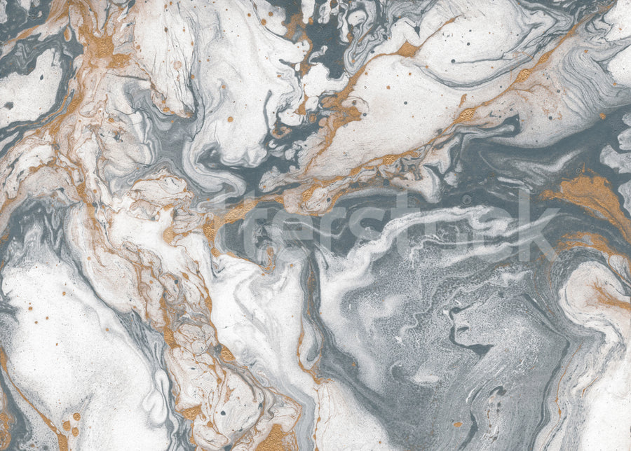 Gray Agate Mural Wallpaper