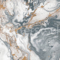 Gray Agate Mural Wallpaper - pure wallpaper artwork