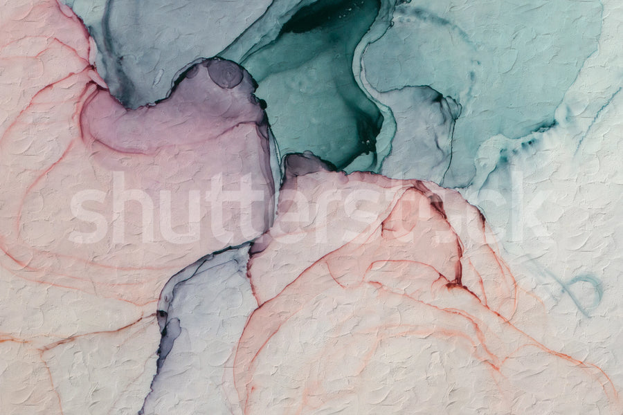 Pastel Watercolors Mural Wallpaper