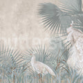 White Peacocks Mural Wallpaper - pure wallpaper artwork
