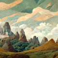 Castle of Dreams Mural Wallpaper - pure wallpaper artwork