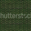 Wall of Tiles, Dark Green Mural Wallpaper - pure wallpaper artwork