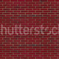 Wall of Tiles, Ruby Red Mural Wallpaper - pure wallpaper artwork