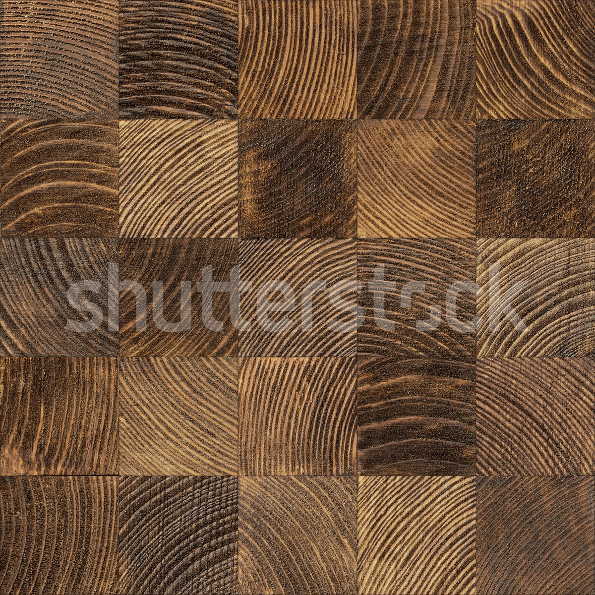 Wood Blocks, Teak Mural Wallpaper - pure wallpaper artwork
