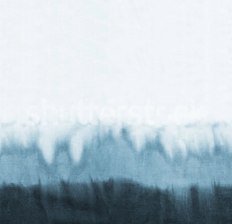 Dip Dye, Blue Mural Wallpaper