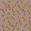 Bananza, Pink Mural Wallpaper - pure wallpaper artwork