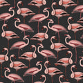 Flamingos, Liquorice Mural Wallpaper - pure wallpaper artwork