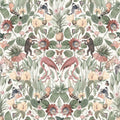 Whimsical Jungle, Pastel Mural Wallpaper - pure wallpaper artwork