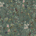 Hummingbird, Lush Mural Wallpaper - pure wallpaper artwork