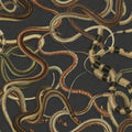 Snakey, Black Mural Wallpaper - pure wallpaper artwork