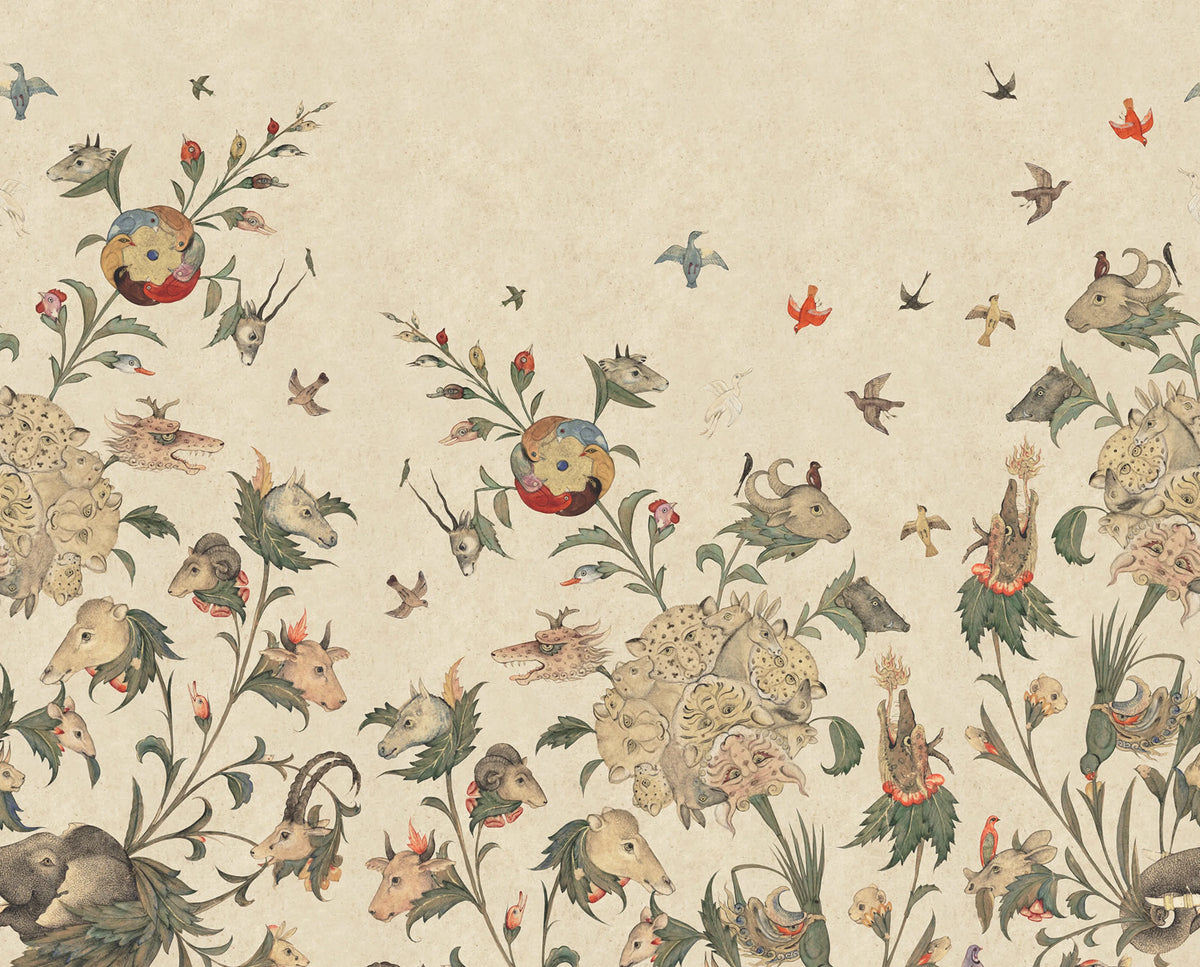 Quirky World, Day Mural Wallpaper - pure wallpaper artwork