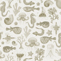 Sea Life, Sand Mural Wallpaper - pure wallpaper artwork