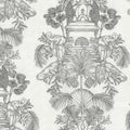 Elephant Castle, Graphite Mural Wallpaper - pure wallpaper artwork