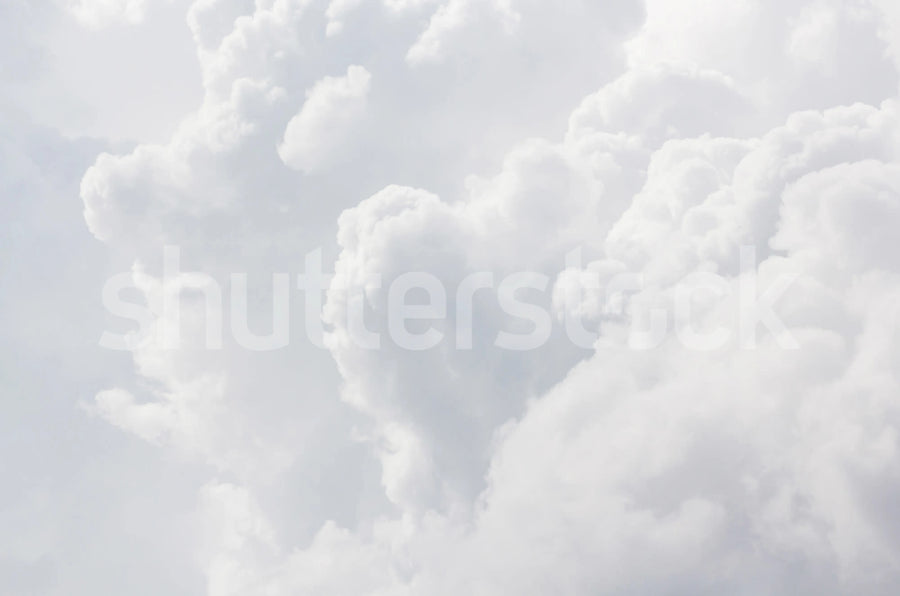 Rolling Clouds Mural Wallpaper