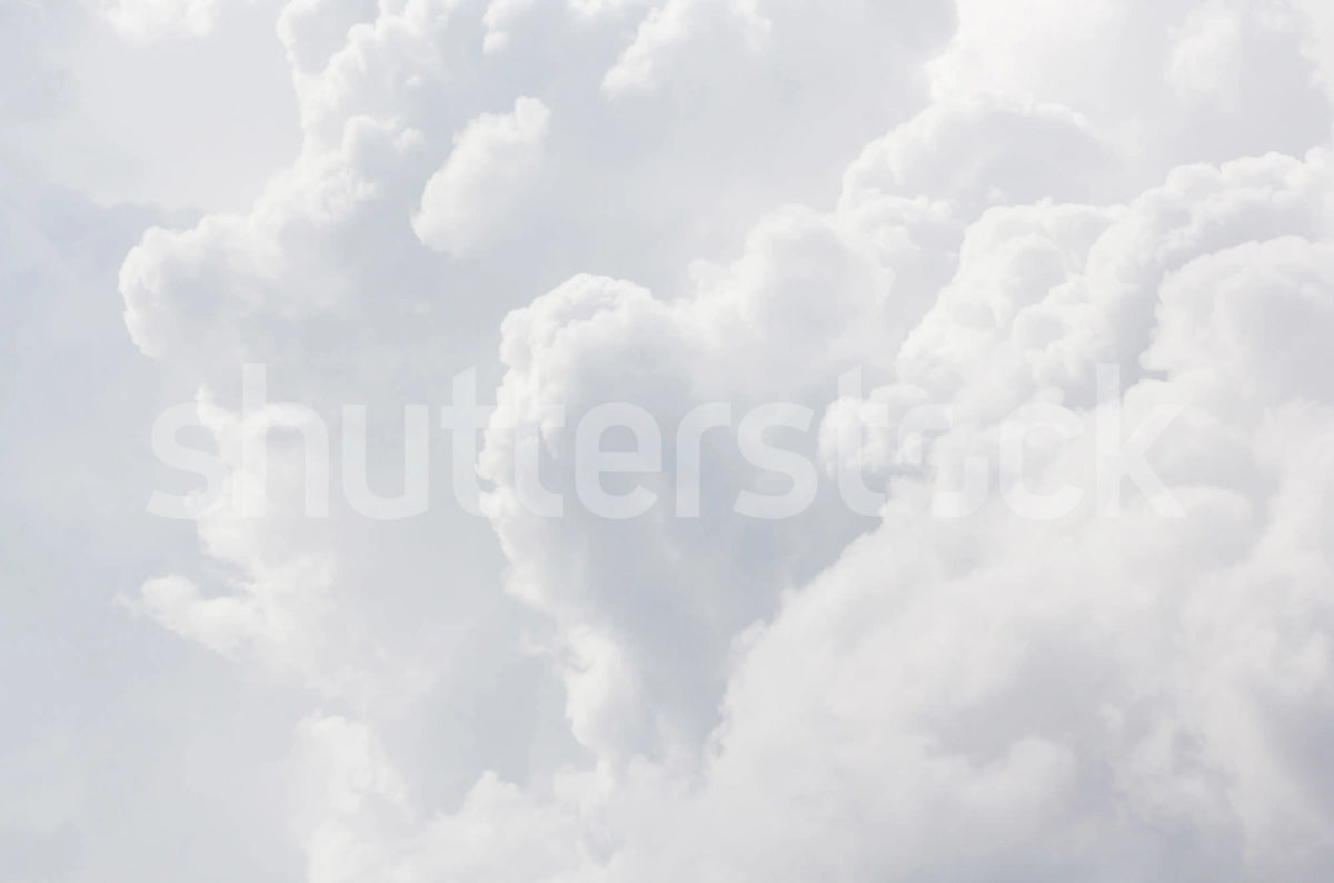 Rolling Clouds Mural Wallpaper - pure wallpaper artwork