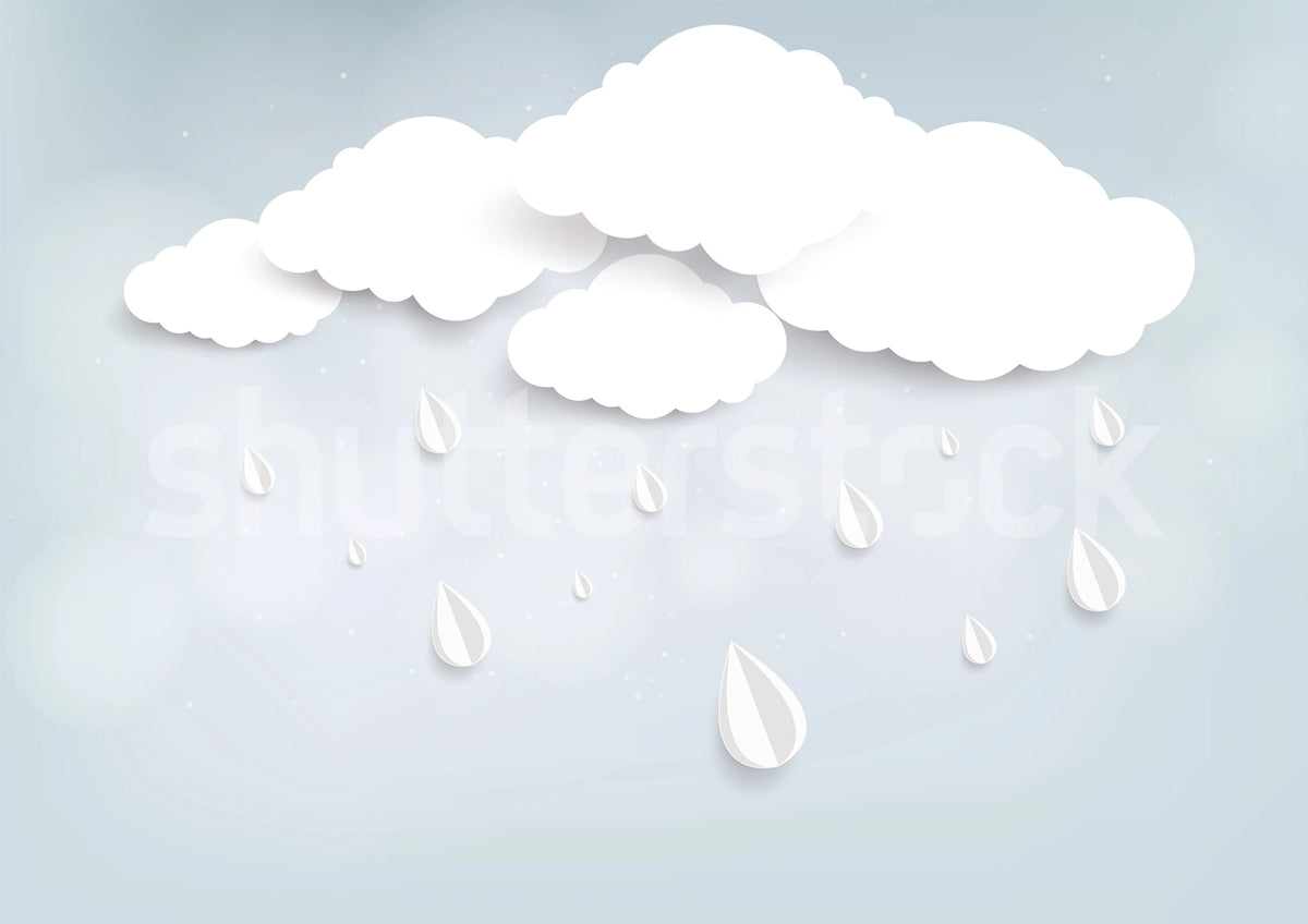 Rain Drops Mural Wallpaper - pure wallpaper artwork