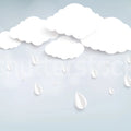Rain Drops Mural Wallpaper - pure wallpaper artwork