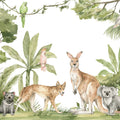 Jungle Animals Mural Wallpaper - pure wallpaper artwork