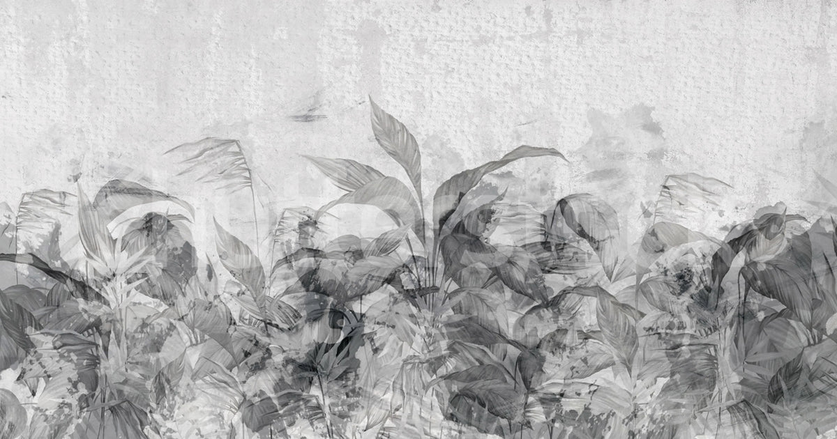 Palm Leafs Mural Wallpaper - pure wallpaper artwork