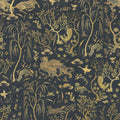 Dragon Garden, Gold Mural Wallpaper - pure wallpaper artwork