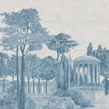 Chatsworth Park, Blue Mural Wallpaper - pure wallpaper artwork
