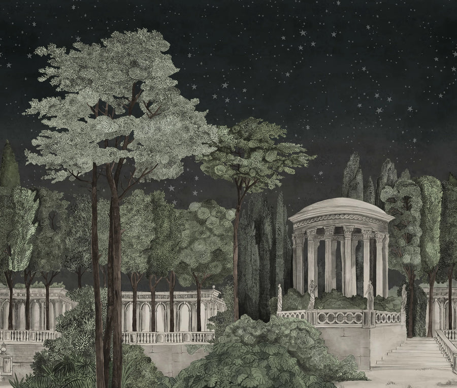 Chatsworth Park, Night Mural Wallpaper