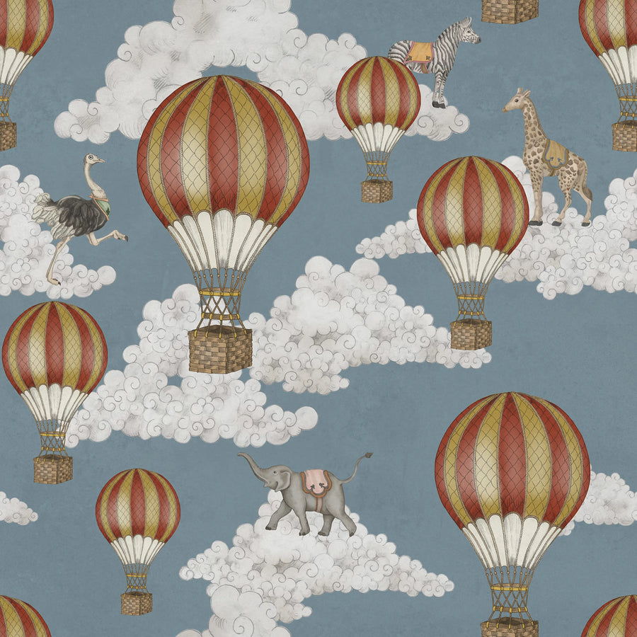 Dreamscape, Baby Blue Mural Wallpaper