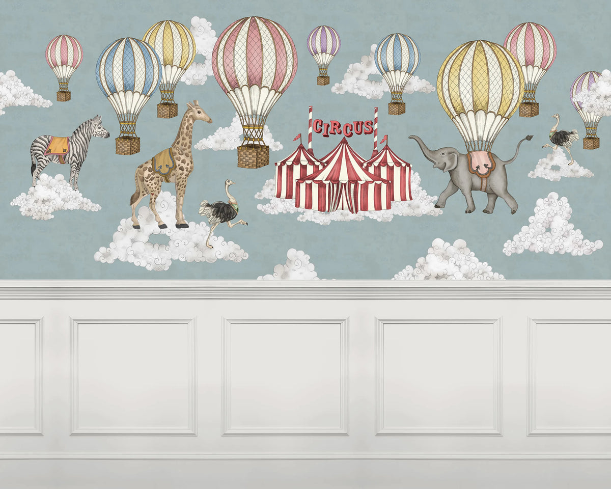 Circus Horizon, Panel Mural Wallpaper - pure wallpaper artwork