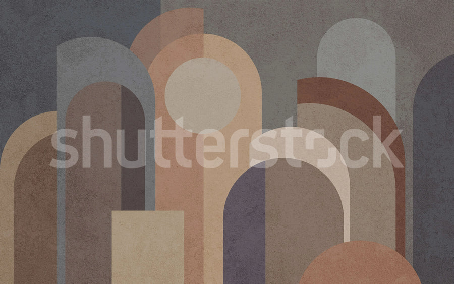 Deco Arches Mural Wallpaper