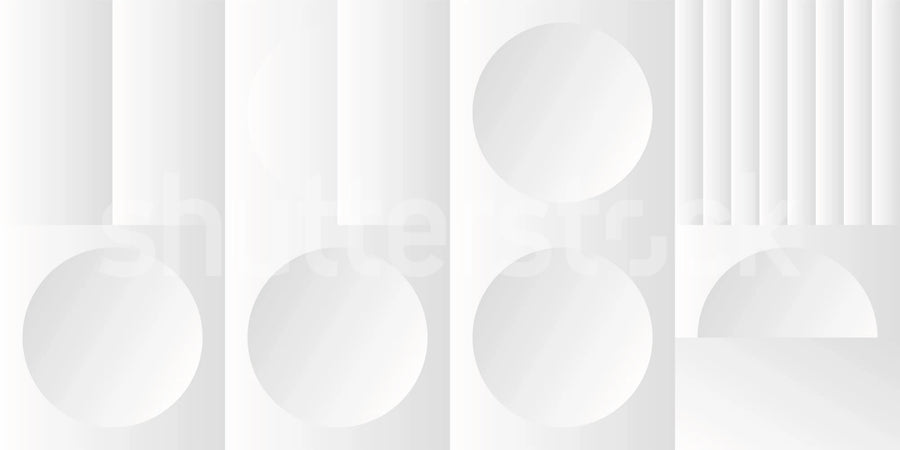 Geometric Shadows Mural Wallpaper