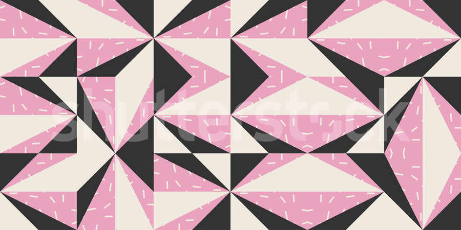 Geometrical Art Mural Wallpaper