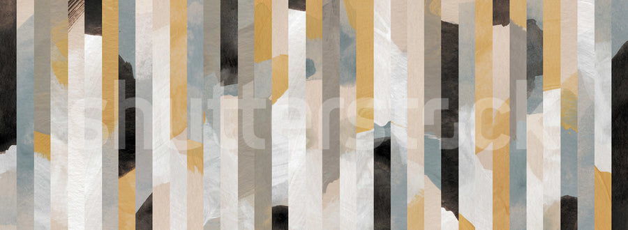 Paint Stripes, Soft Mural Wallpaper
