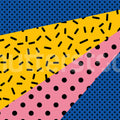 Rays of the 90s Mural Wallpaper - pure wallpaper artwork