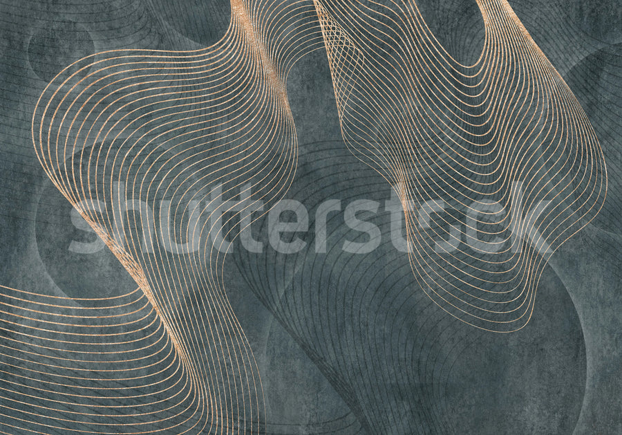 Affluence, Sapphire Mural Wallpaper