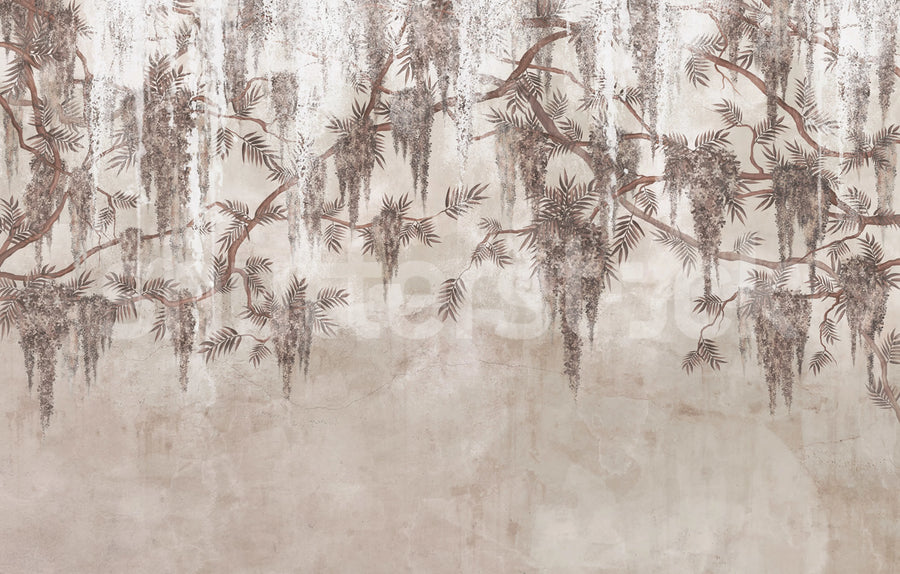 Wisteria Dream Mural Wallpaper