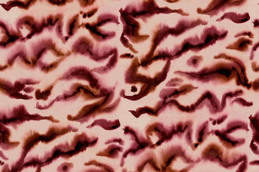 Guppy, Red Mural Wallpaper