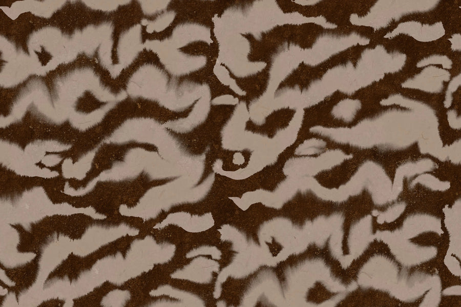 Guppy, Lightbrown Mural Wallpaper