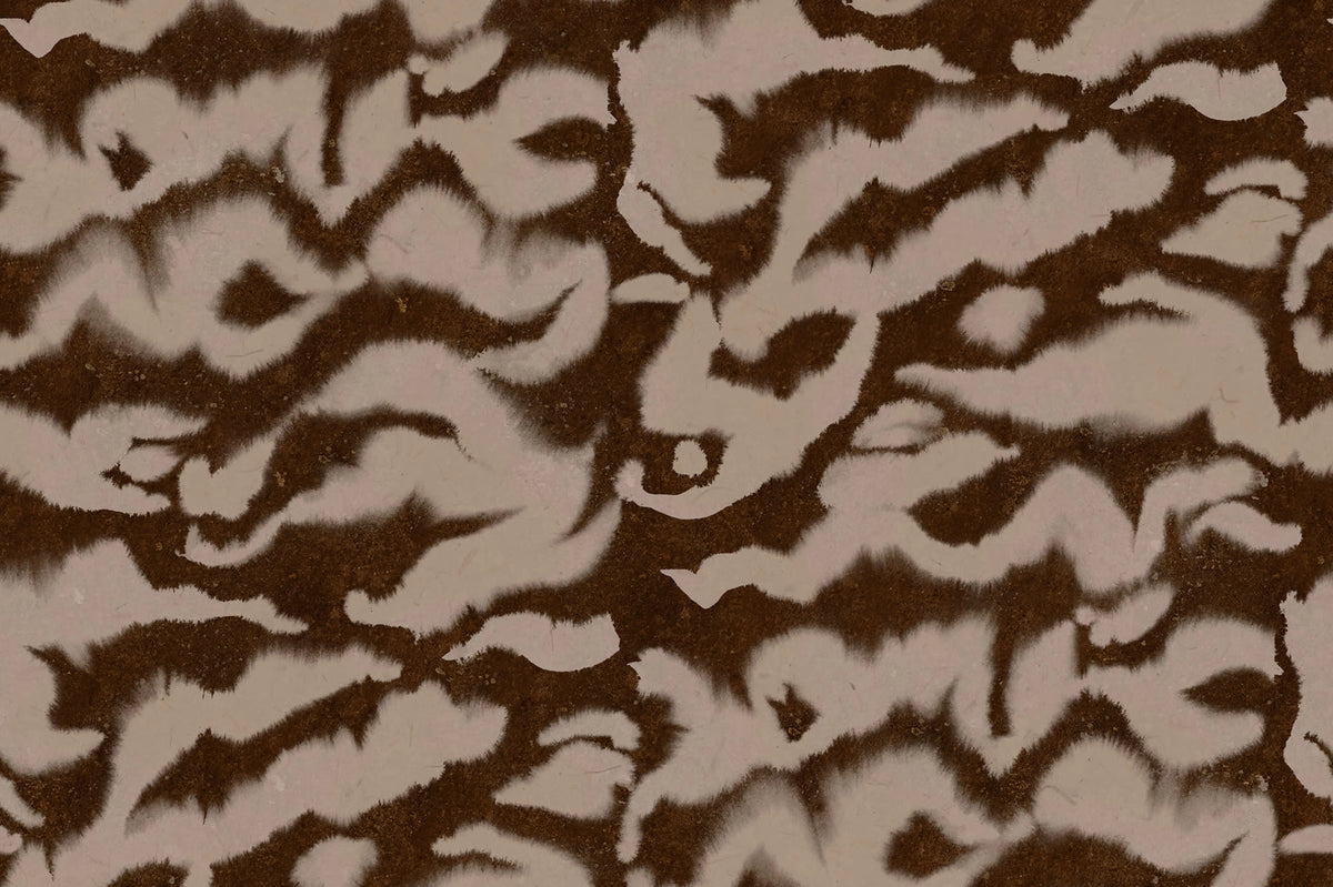 Guppy, Lightbrown Mural Wallpaper - pure wallpaper artwork