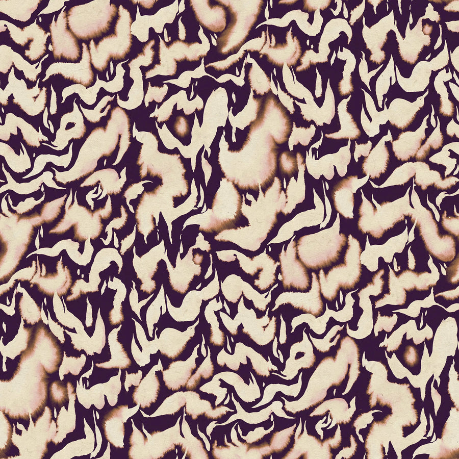 Discus, Dusty Pink Mural Wallpaper