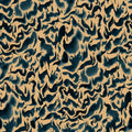 Discus, Orange Blue Mural Wallpaper - pure wallpaper artwork