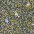 Backwood Birds, Dark Blue Mural Wallpaper - pure wallpaper artwork