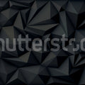 Acoustic Panel, Black Mural Wallpaper - pure wallpaper artwork