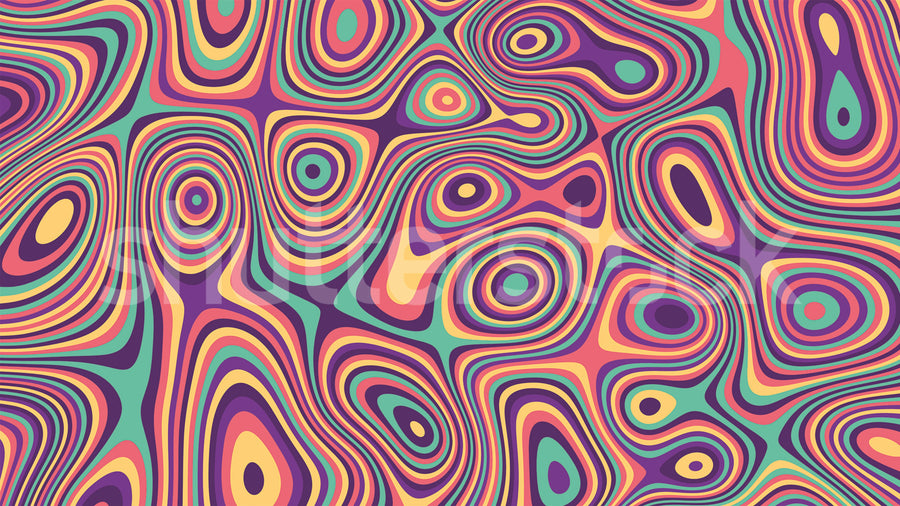 Whimsical Mural Wallpaper
