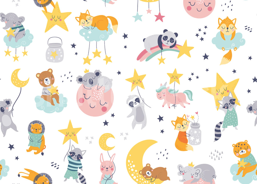 Cute Stickers Mural Wallpaper